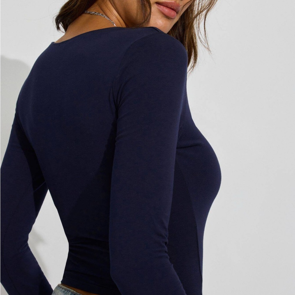 Addison square neck top - Picture 3 of 4